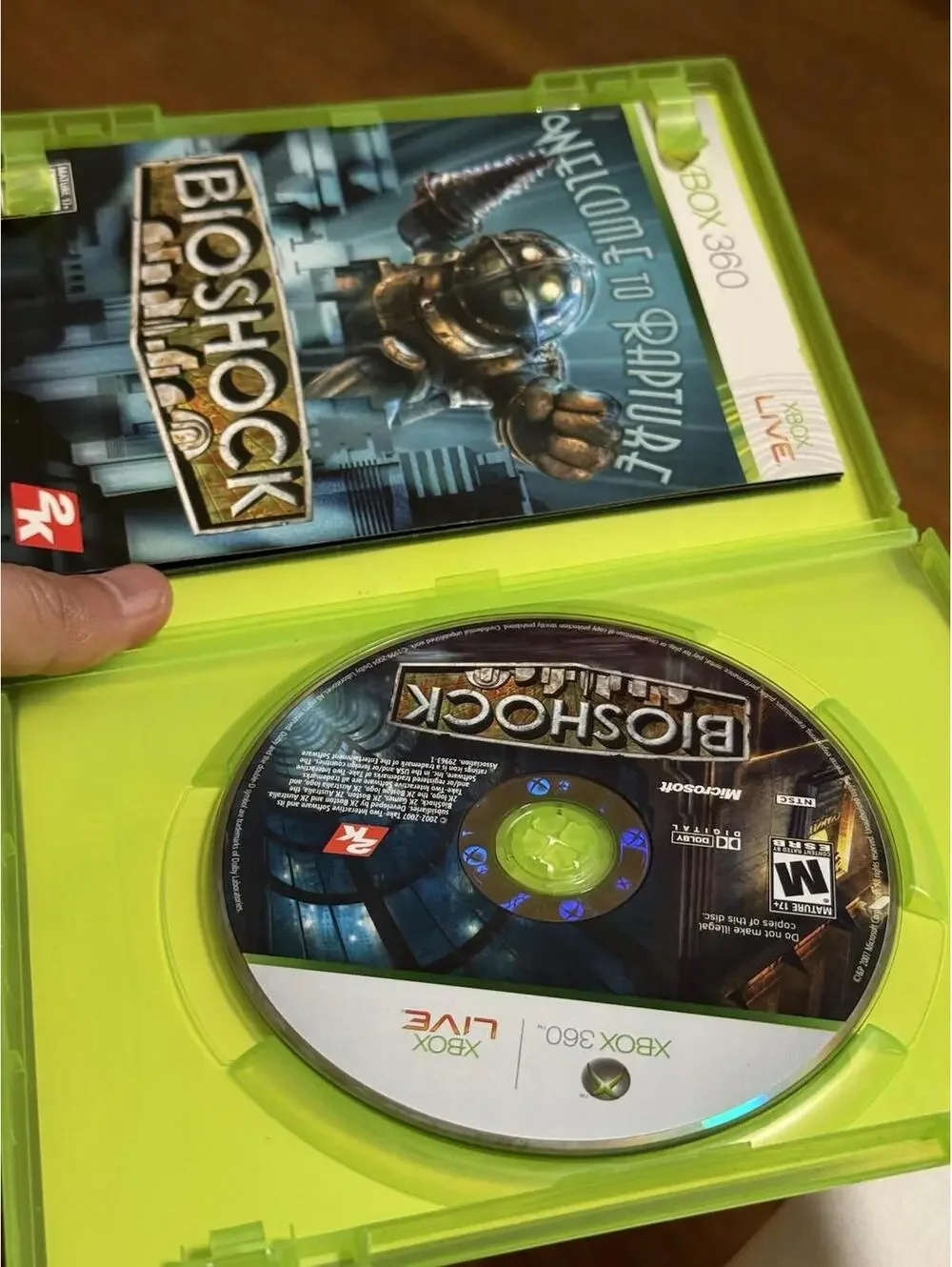 Xbox 360 Games Lot Of 2 , Bioshock And Star Ocean The Last Hope , Complete